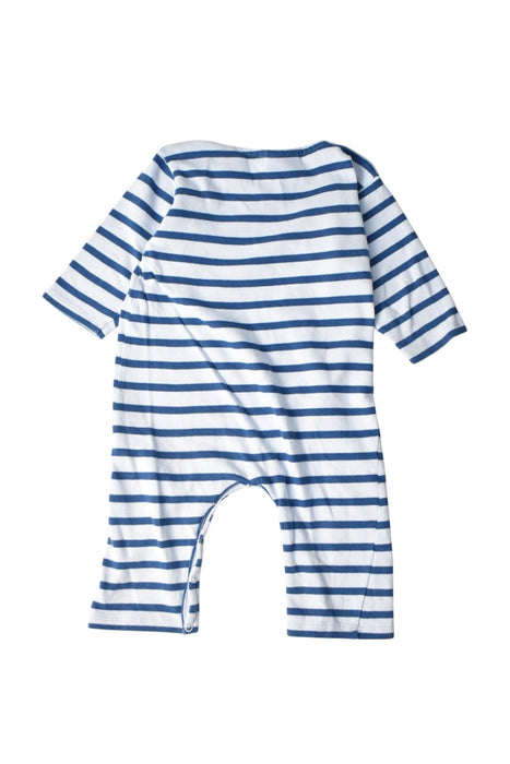 A Blue Long Sleeve Jumpsuits from Molo in size 6-12M for boy. (Back View)