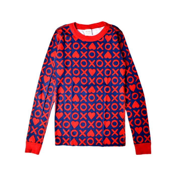 A Red Pyjama Sets from Hanna Andersson in size 10Y for neutral. (Front View)