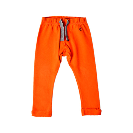 A Orange Casual Pants from Petit Bateau in size 2T for boy. (Front View)