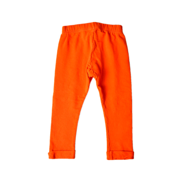 A Orange Casual Pants from Petit Bateau in size 2T for boy. (Back View)