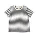 A White Short Sleeve T Shirts from Petit Bateau in size 12-18M for neutral. (Front View)