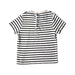 A White Short Sleeve T Shirts from Petit Bateau in size 12-18M for neutral. (Back View)