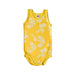 A Yellow Sleeveless Bodysuits from Petit Bateau in size 12-18M for boy. (Front View)