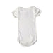 A White Short Sleeve Bodysuits from Petit Bateau in size 12-18M for boy. (Back View)