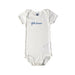 A White Short Sleeve Bodysuits from Petit Bateau in size 2T for boy. (Front View)