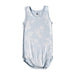 A Blue Sleeveless Bodysuits from Petit Bateau in size 2T for boy. (Front View)