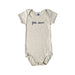 A Beige Short Sleeve Bodysuits from Petit Bateau in size 2T for boy. (Front View)