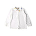 A White Long Sleeve Shirts from Miki House in size 3T for boy. (Front View)