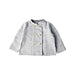A Grey Lightweight Jackets from Petit Bateau in size 12-18M for neutral. (Front View)