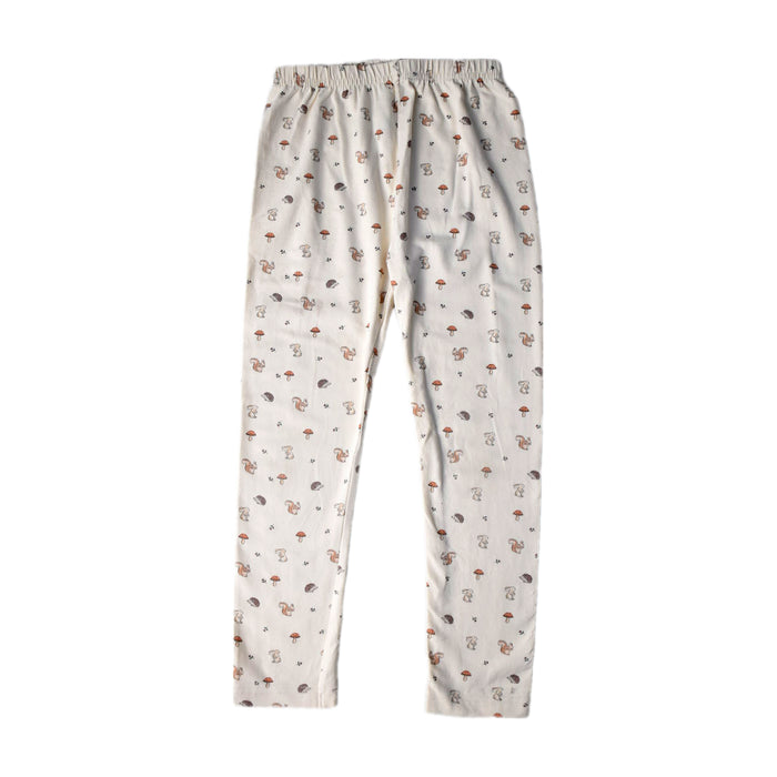 A White Leggings from Jamie Kay in size 6T for girl. (Front View)