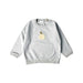 A Grey Crewneck Sweatshirts from Jamie Kay in size 2T for boy. (Front View)