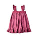 A Purple Sleeveless Dresses from Jamie Kay in size 4T for girl. (Back View)