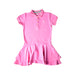 A Pink Short Sleeve Dresses from Raph and Remy in size 5T for girl. (Front View)