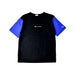 A Black Short Sleeve T Shirts from Champion in size 10Y for boy. (Front View)