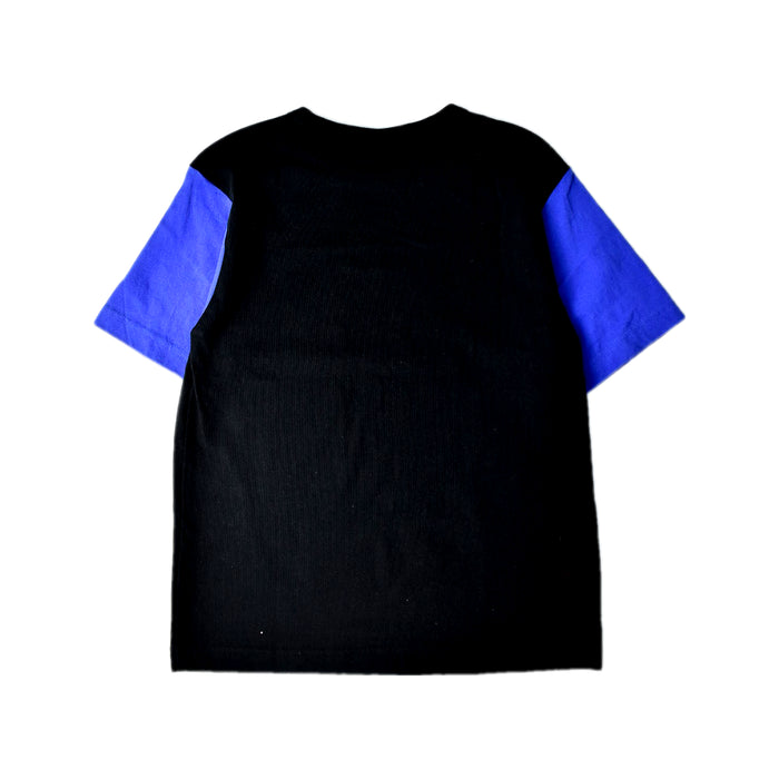 A Black Short Sleeve T Shirts from Champion in size 10Y for boy. (Back View)