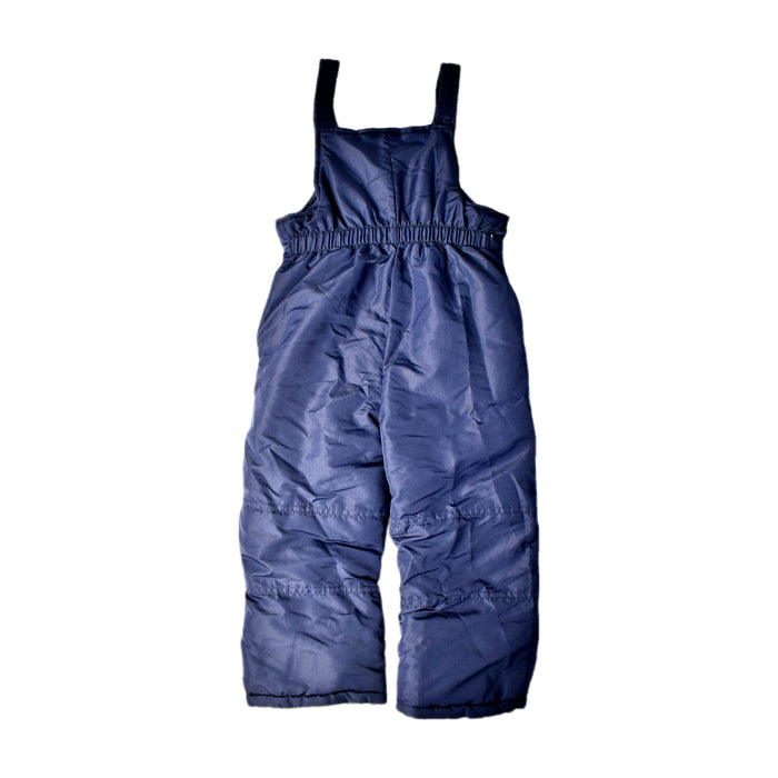A Navy Snowsuits from London Fog in size 4T for boy. (Back View)