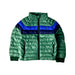 A Green Puffer/Quilted Jackets from Polo Ralph Lauren in size 4T for boy. (Front View)