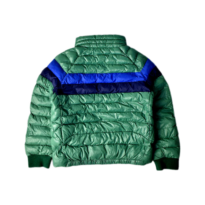 A Green Puffer/Quilted Jackets from Polo Ralph Lauren in size 4T for boy. (Back View)