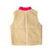 A Beige Outerwear Vests from Patagonia in size 3T for girl. (Back View)