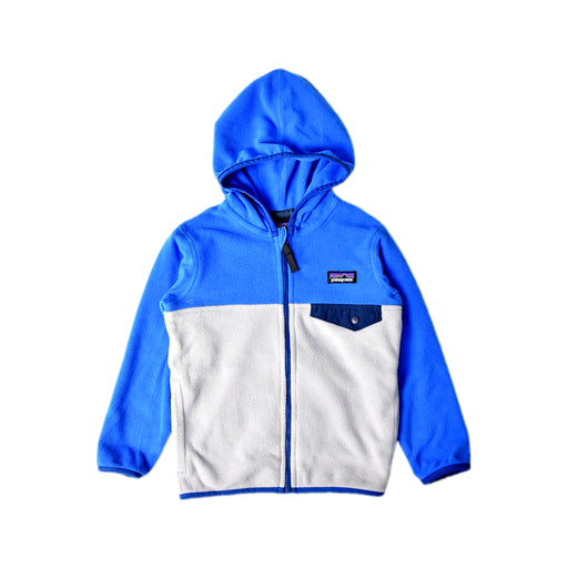 A Blue Lightweight Jackets from Patagonia in size 3T for boy. (Front View)