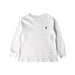 A White Long Sleeve T Shirts from Polo Ralph Lauren in size 3T for boy. (Front View)