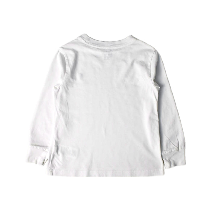 A White Long Sleeve T Shirts from Polo Ralph Lauren in size 3T for boy. (Back View)