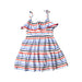 A Multicolour Sleeveless Dresses from Janie & Jack in size 4T for girl. (Back View)