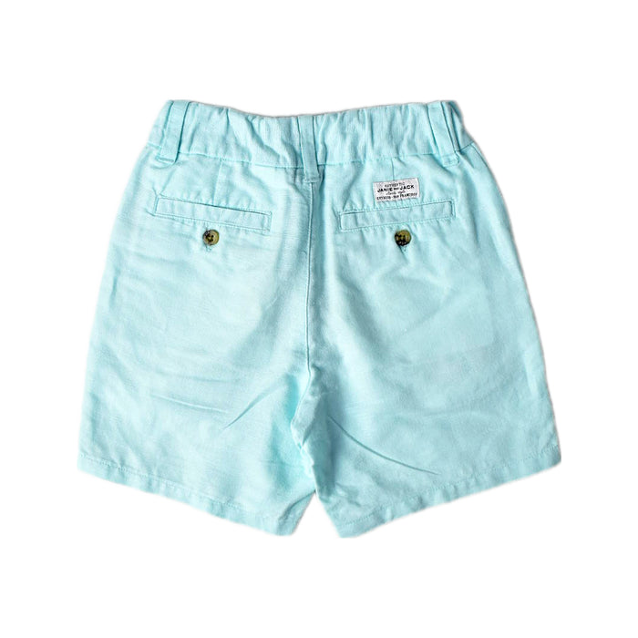 A Blue Shorts from Janie & Jack in size 4T for boy. (Back View)