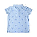 A Blue Short Sleeve Polos from Seed in size 4T for boy. (Back View)