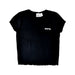 A Black Short Sleeve T Shirts from Seed in size 10Y for girl. (Front View)