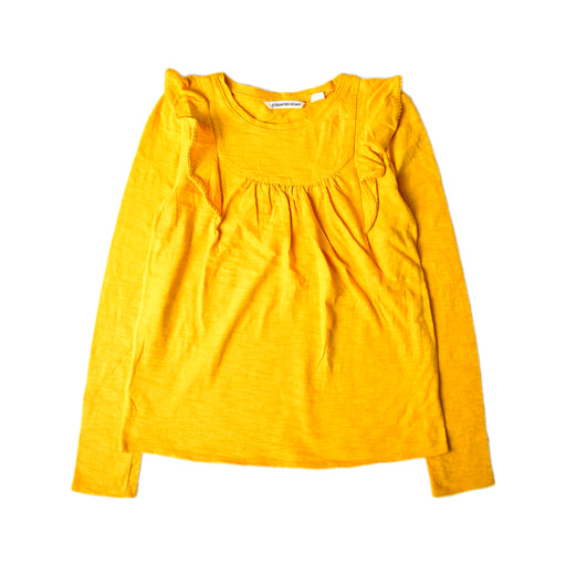 A Yellow Long Sleeve Tops from Country Road in size 10Y for girl. (Front View)