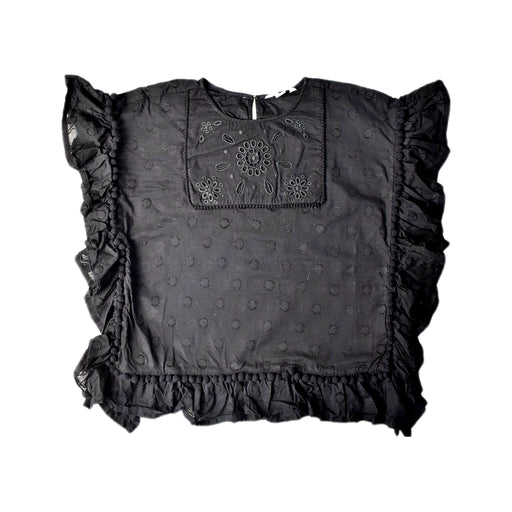 A Black Short Sleeve Tops from Country Road in size M for girl. (Front View)