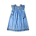 A Blue Sleeveless Dresses from Country Road in size 10Y for girl. (Front View)