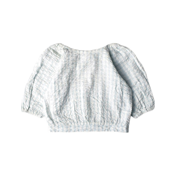 A Blue Short Sleeve Tops from Pavement in size 12Y for girl. (Front View)