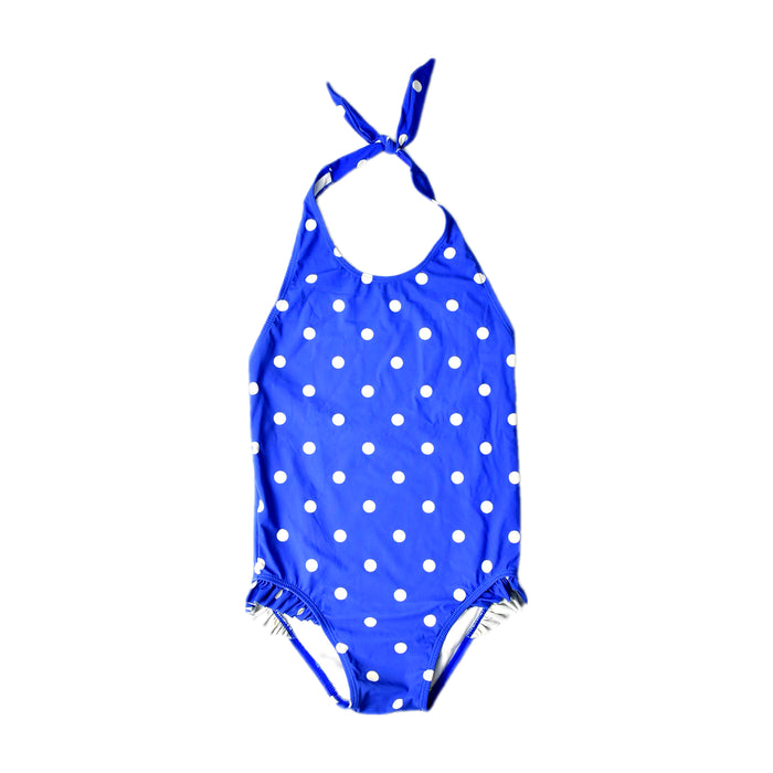 A Blue Swimsuits from Country Road in size 10Y for girl. (Front View)