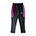 A Black Active Pants from Adidas in size 7Y for girl. (Front View)