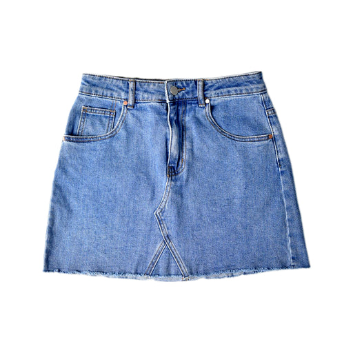 A Blue Short Skirts from Seed in size 12Y for girl. (Front View)