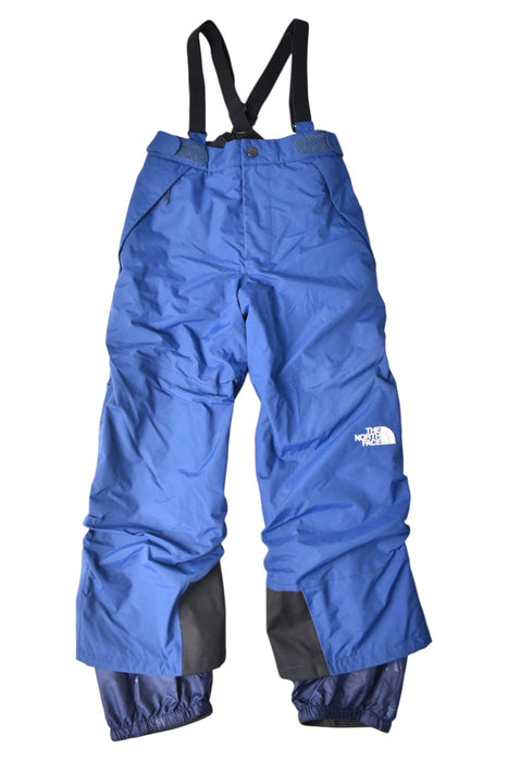 A Blue Ski Pants & Salopettes from The North Face in size 10Y for boy. (Front View)
