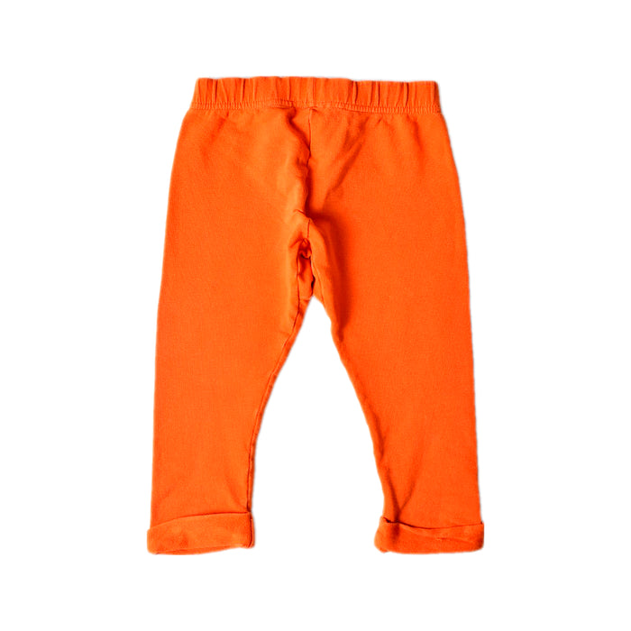 A Orange Casual Pants from Petit Bateau in size 2T for boy. (Back View)