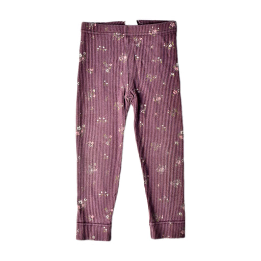 A Purple Leggings from Jamie Kay in size 6-12M for girl. (Front View)