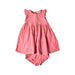 A Pink Dress Sets from Bout'Chou in size 3-6M for girl. (Front View)