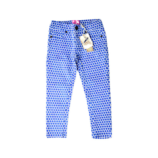 A Blue Casual Pants from Joules in size 4T for girl. (Front View)