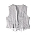A Grey Suit Vests from Il Gufo in size 6T for boy. (Back View)