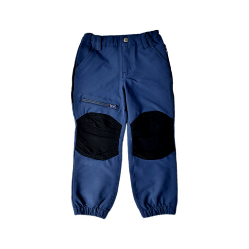 A Blue Casual Pants from Polarn O. Pyret in size 3T for boy. (Front View)