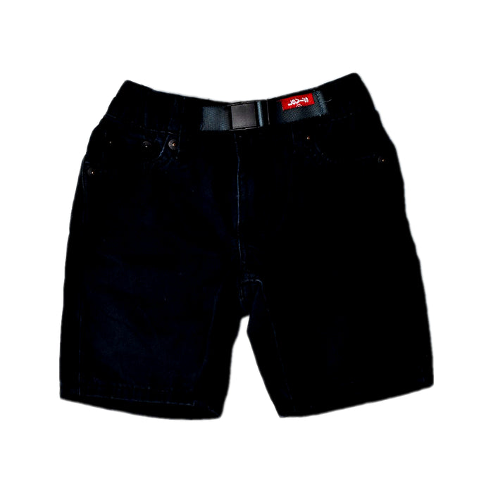 A Black Shorts from Levi's in size 3T for boy. (Front View)