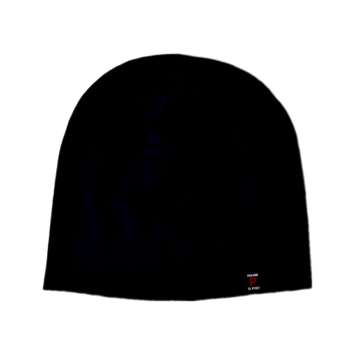 A Black Beanies from Polarn O. Pyret in size 2T for boy. (Front View)