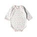 A White Long Sleeve Bodysuits from Marie Chantal in size 0-3M for girl. (Front View)