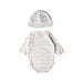 A White Long Sleeve Bodysuits from Marie Chantal in size 0-3M for girl. (Back View)