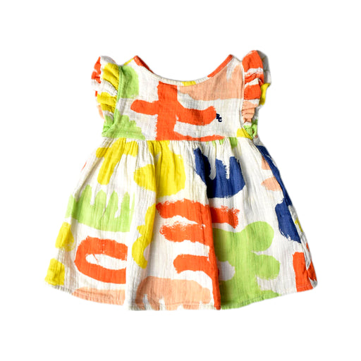 A Multicolour Sleeveless Dresses from Bobo Choses in size 6-12M for girl. (Front View)