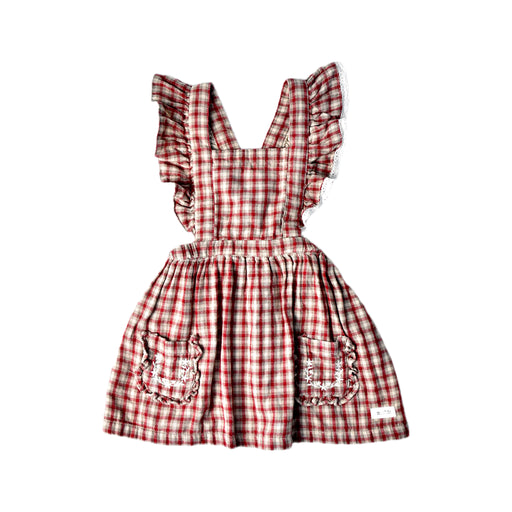 A Red Sleeveless Dresses from Newbie in size 12-18M for girl. (Front View)